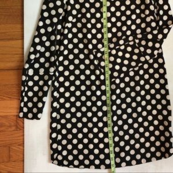 [H&M] Polka Dot Shift Dress with Bell Sleeves - Picture 6 of 7